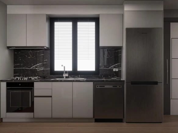 رزیدانس لاکچری گلف - آشپزخانه